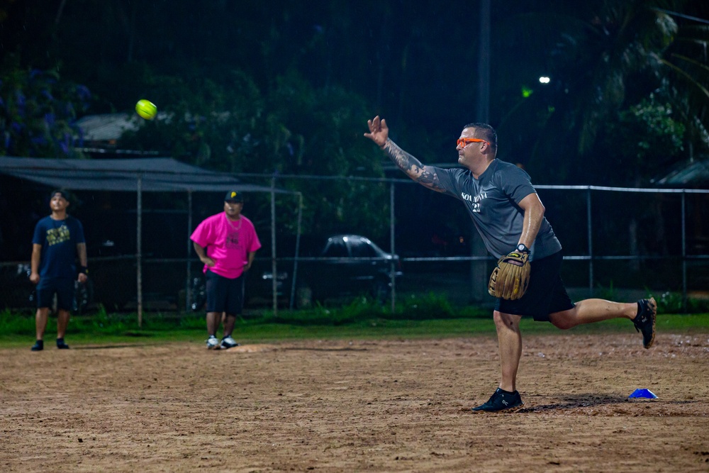 Softball Tournament in Palau | Task Force Koa Moana 22
