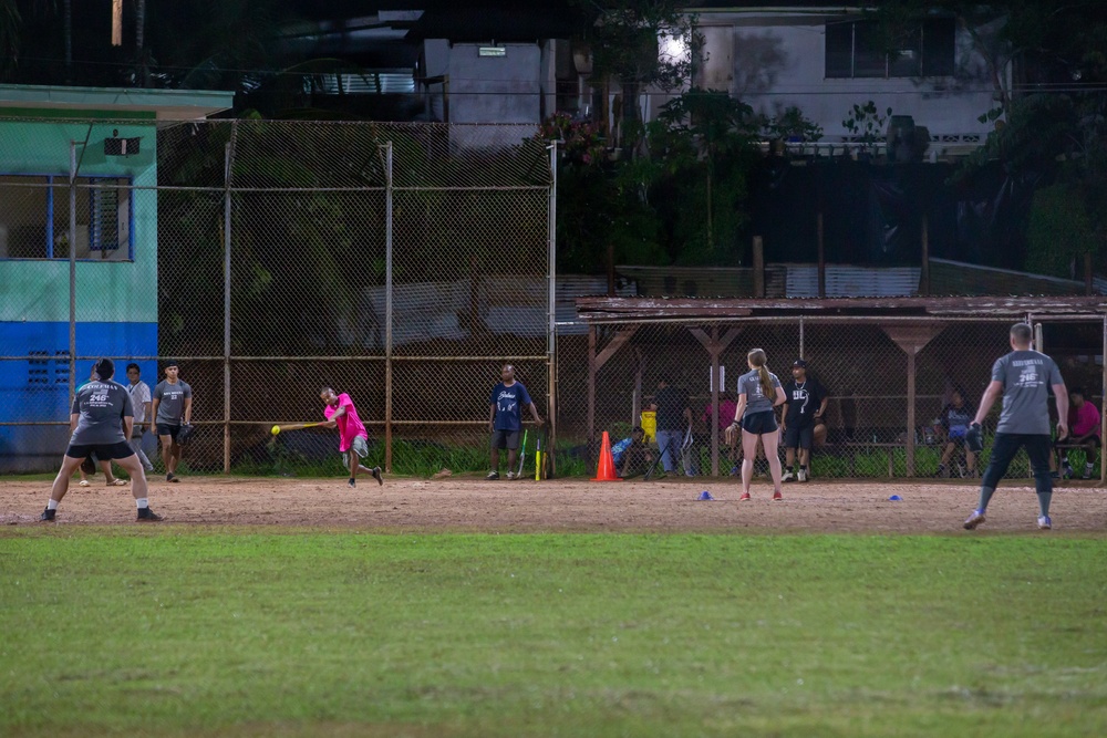 Softball Tournament in Palau | Task Force Koa Moana 22