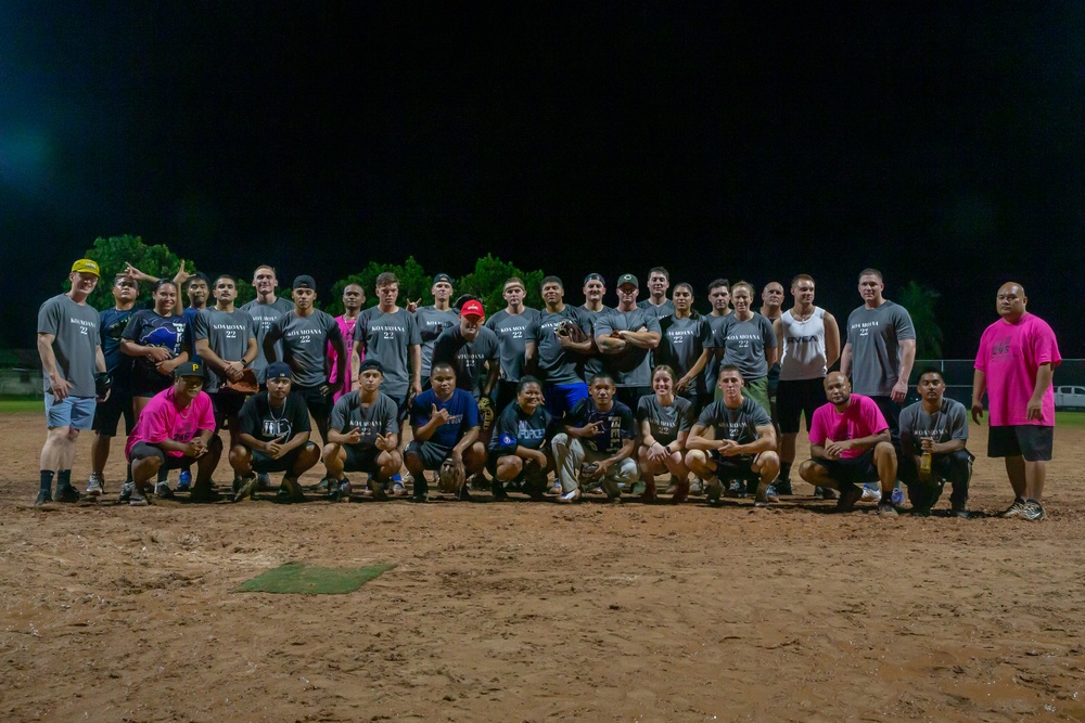 Softball Tournament in Palau | Task Force Koa Moana 22