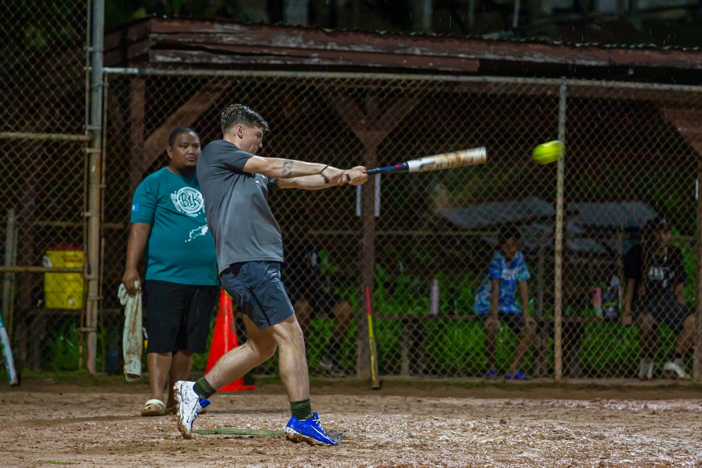 Softball Tournament in Palau | Task Force Koa Moana 22