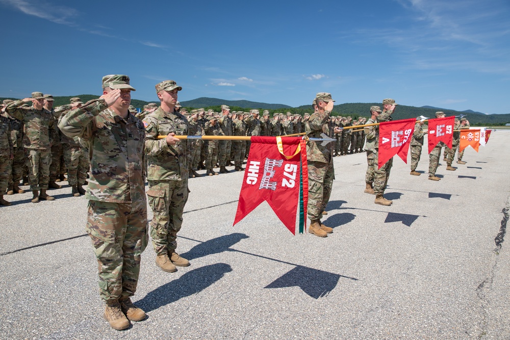 Vermont’s 572nd Brigade Engineer Battalion Celebrates New Commander