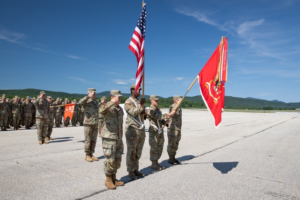 Vermont’s 572nd Brigade Engineer Battalion Celebrates New Commander