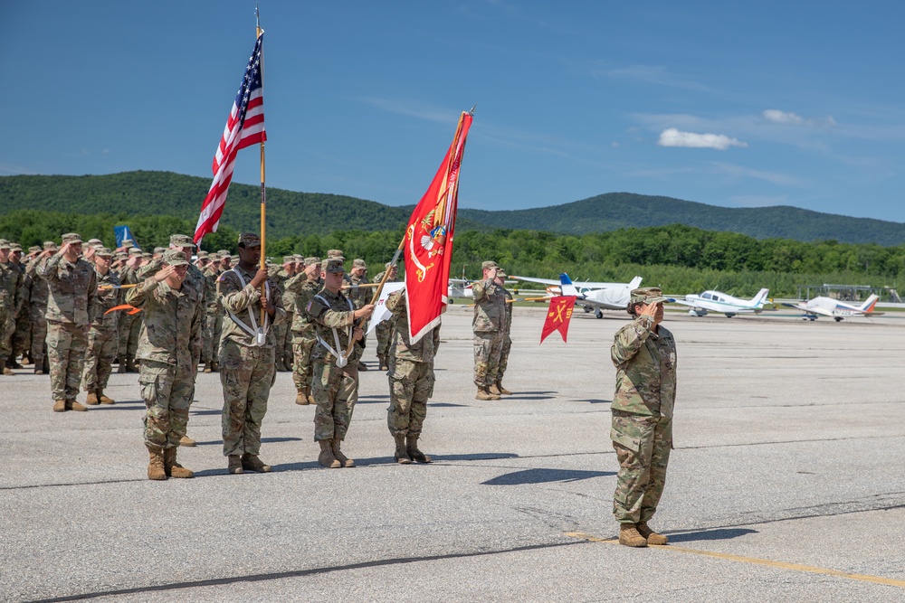 Vermont’s 572nd Brigade Engineer Battalion Celebrates New Commander