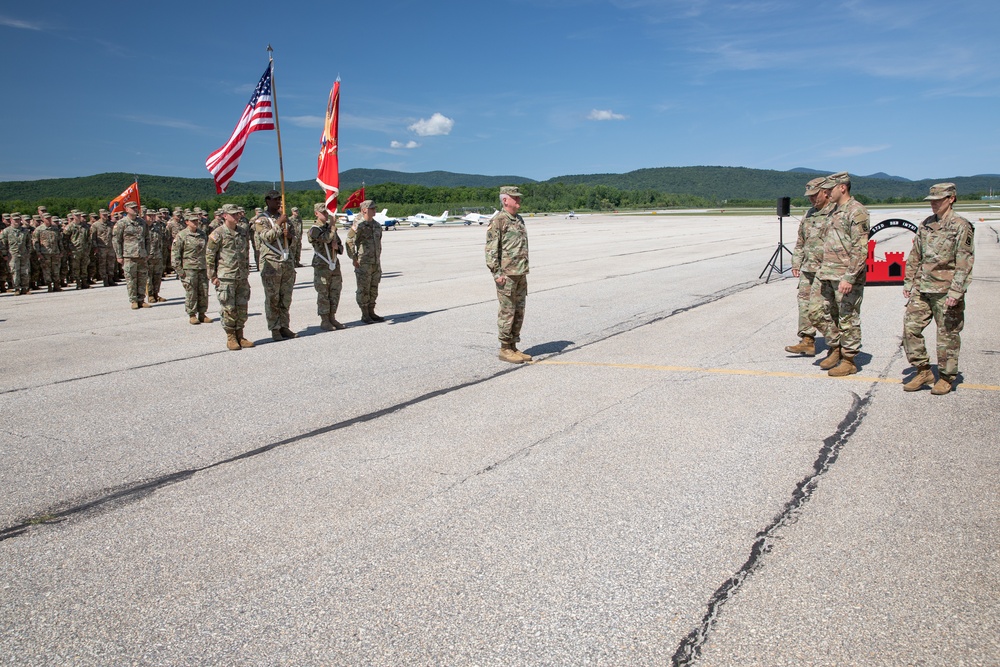 Vermont’s 572nd Brigade Engineer Battalion Celebrates New Commander