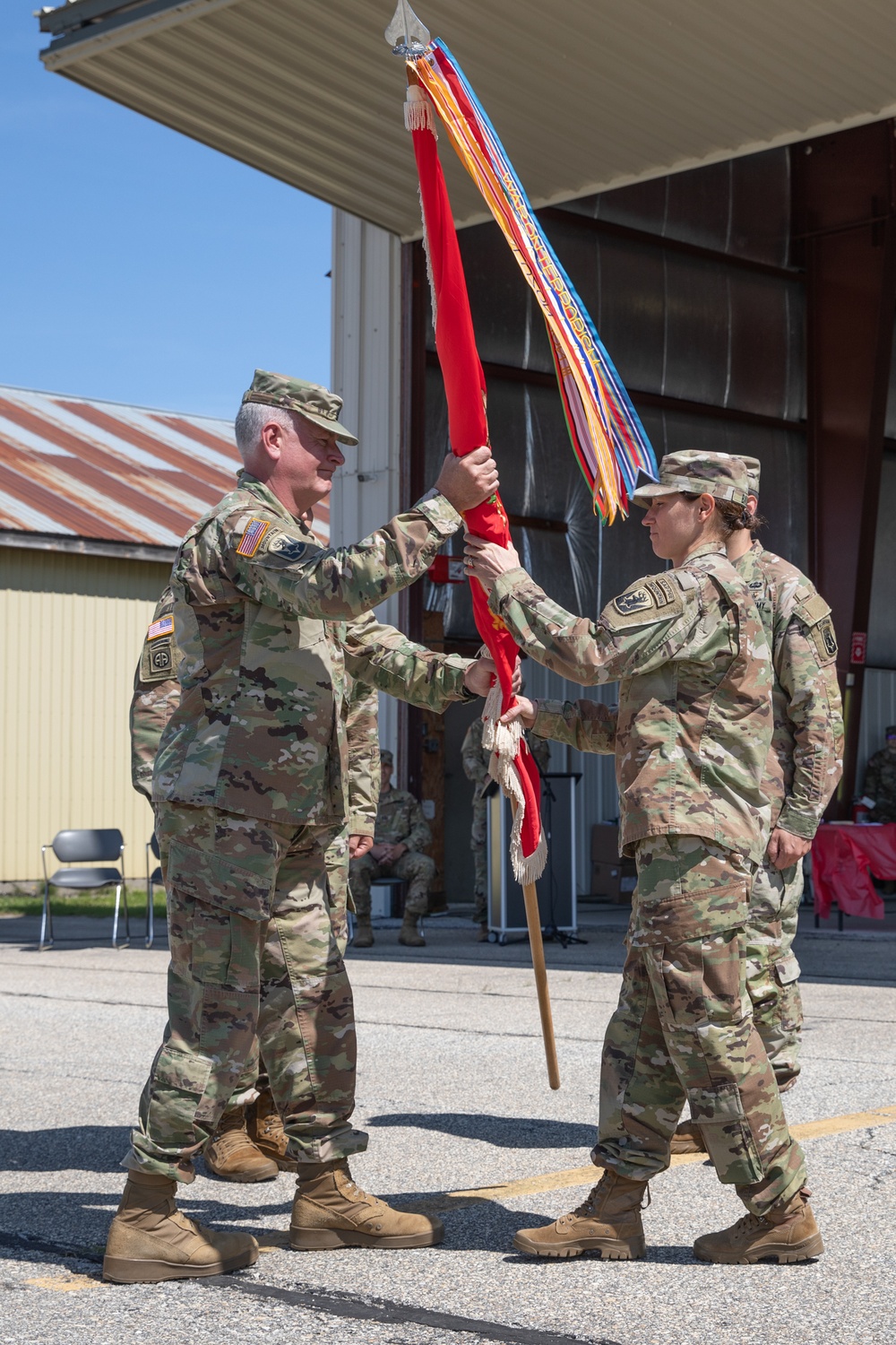 Vermont’s 572nd Brigade Engineer Battalion Celebrates New Commander