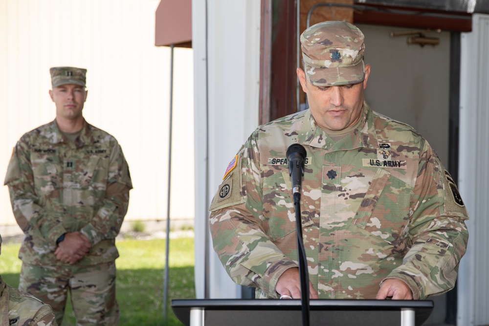 Vermont’s 572nd Brigade Engineer Battalion Celebrates New Commander