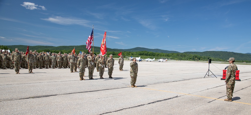 Vermont’s 572nd Brigade Engineer Battalion Celebrates New Commander