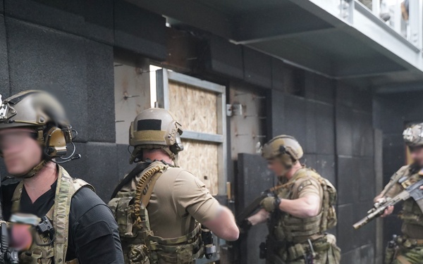 Green Berets with 1st Special Forces Group (Airborne) hone their combat, lifesaving skills