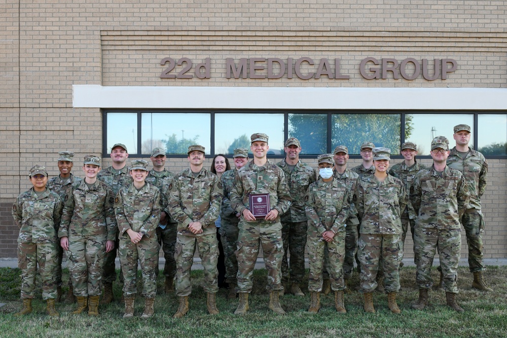 22nd Operational Medical Readiness Squadron wins Air Force Team of the Year