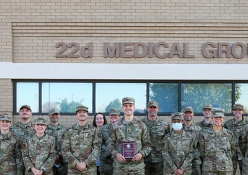 22nd Operational Medical Readiness Squadron wins Air Force Team of the Year