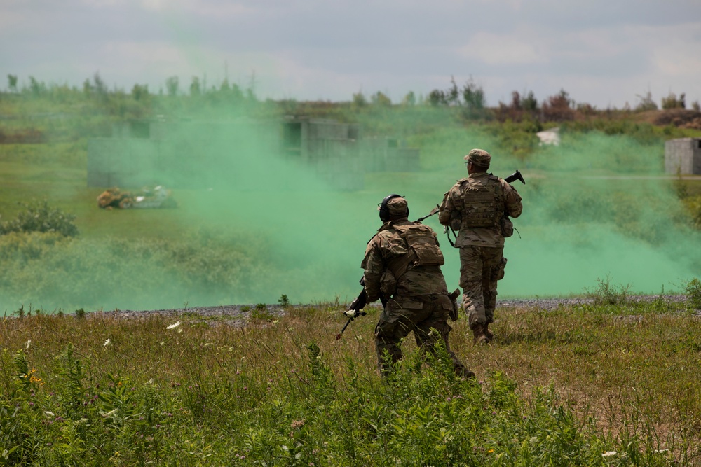 National Guard Infantry Conduct Live Fire Exercise at XCTC