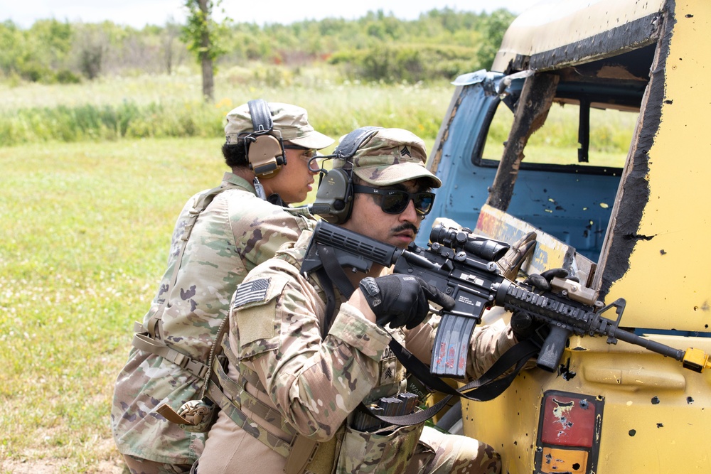 National Guard Infantry Conduct Live Fire Exercise at XCTC