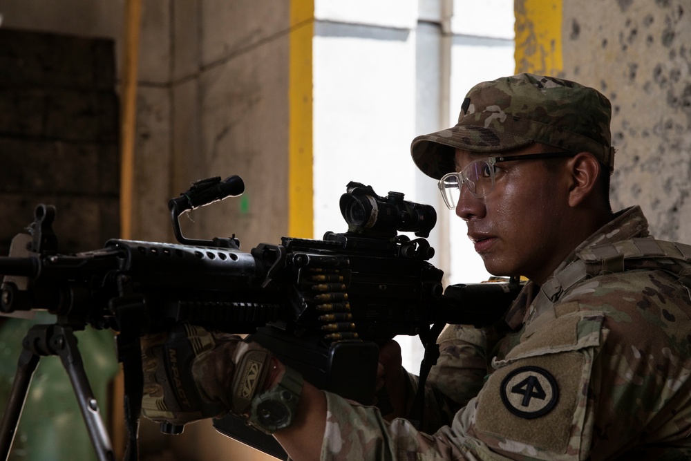 National Guard Infantry Conduct Live Fire Exercise at XCTC