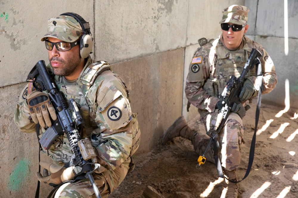 National Guard Infantry Conduct Live Fire Exercise at XCTC
