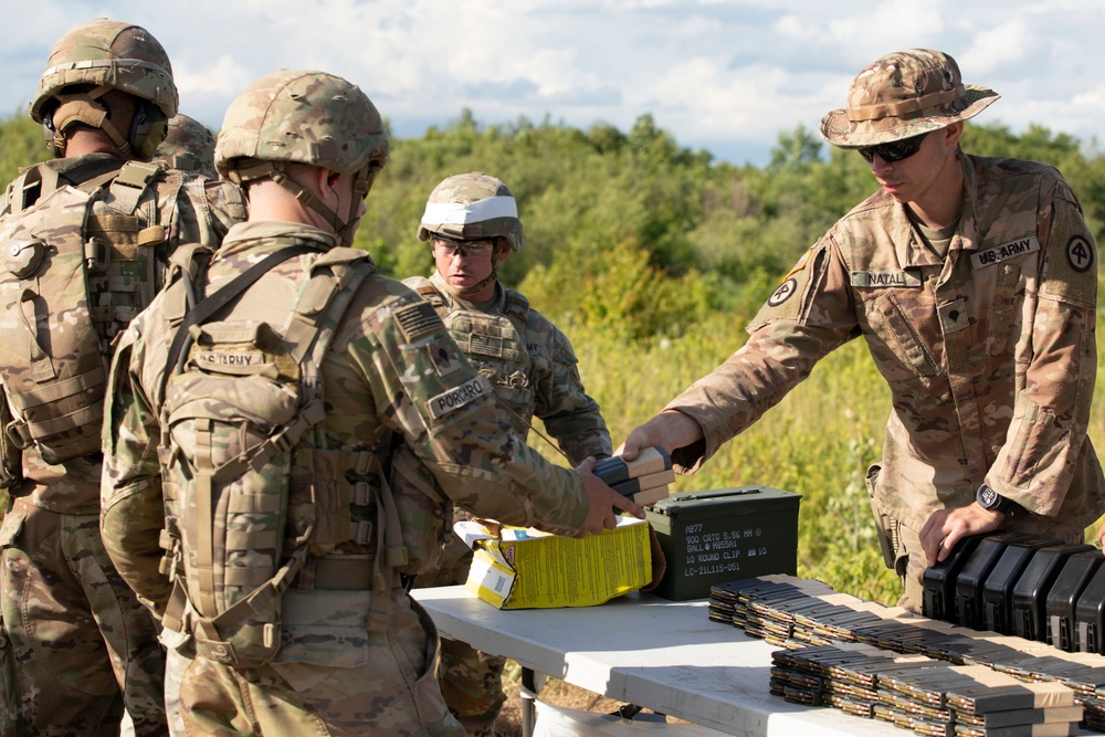 National Guard Infantry Conduct Live Fire Exercise at XCTC