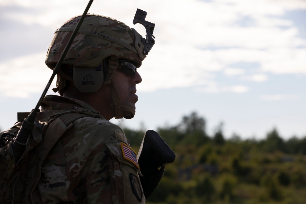 National Guard Infantry Conduct Live Fire Exercise at XCTC