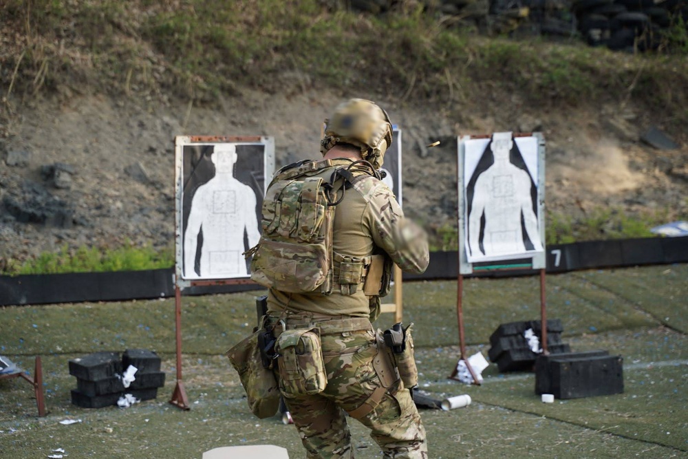 Green Berets with 1st Special Forces Group (Airborne) hone their combat, lifesaving skills