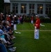 Another outstanding Friday Evening Parade by the Barracks Marines