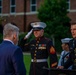 Another outstanding Friday Evening Parade by the Barracks Marines