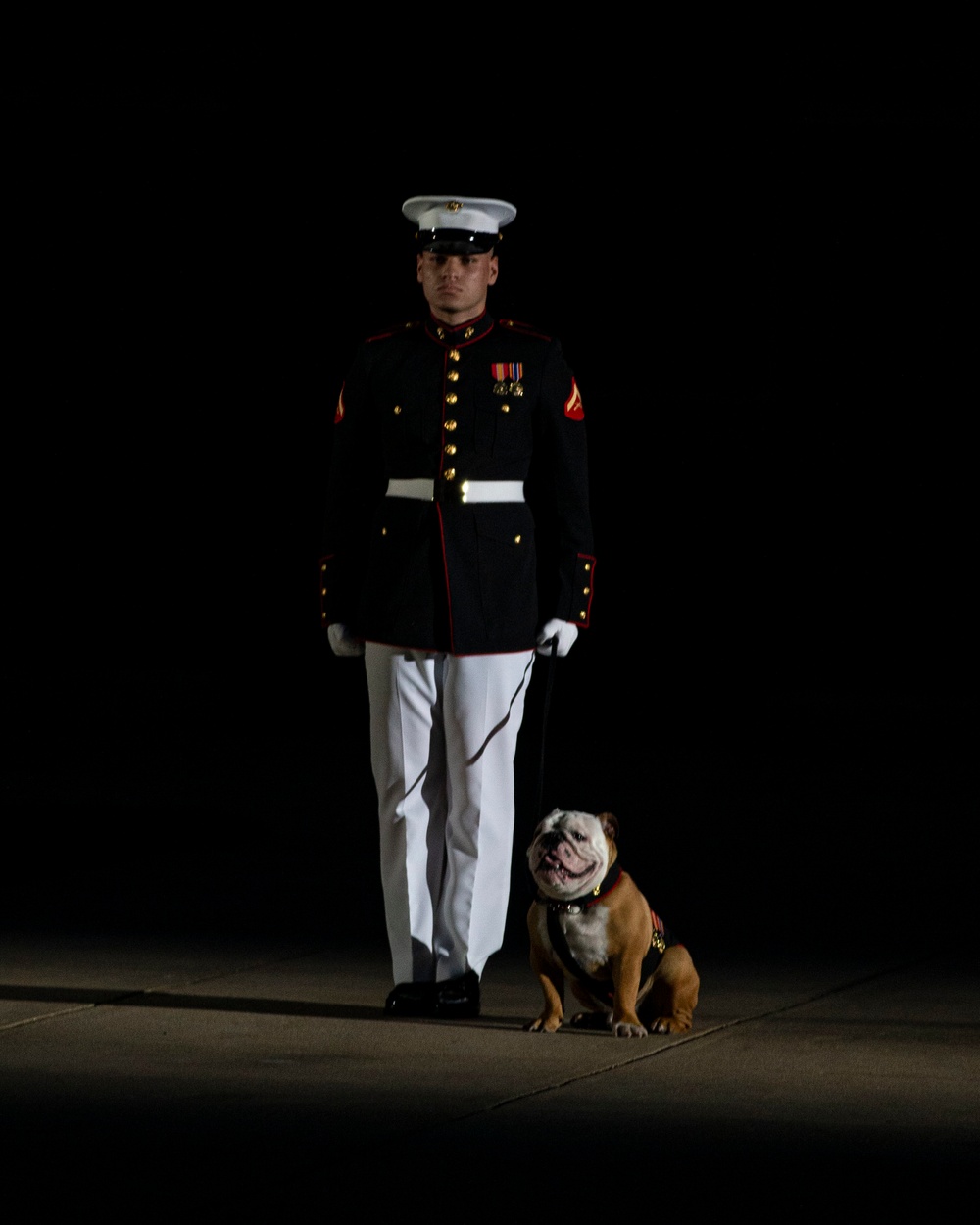 Another outstanding Friday Evening Parade by the Barracks Marines