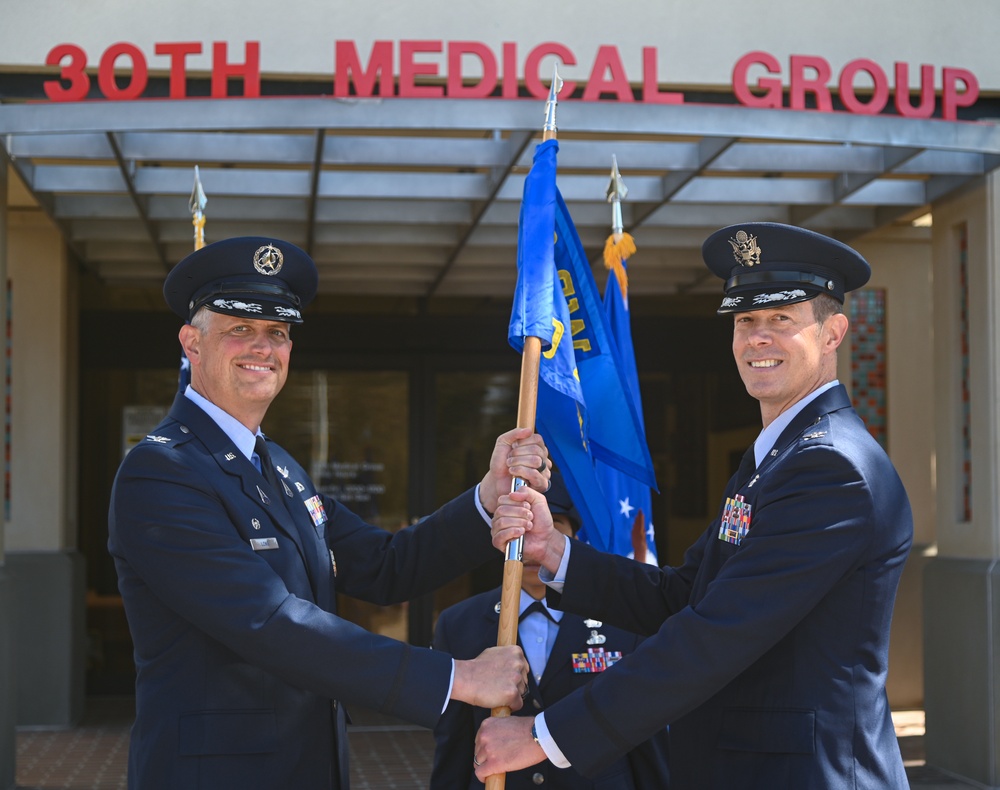 30th Medical Group Change of Command