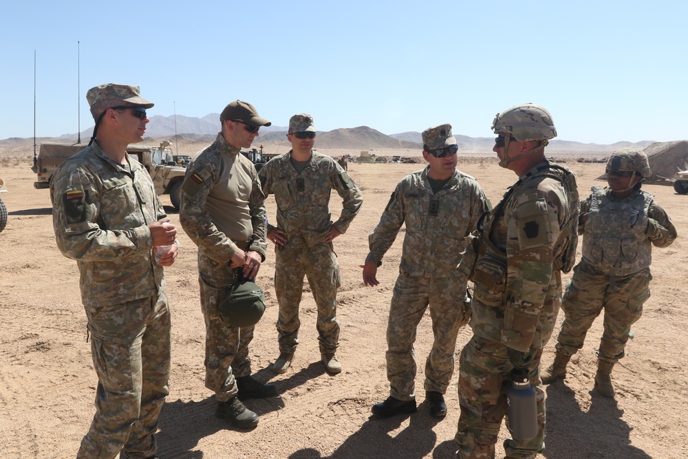 28 ID senior trainer team brings state support to Stryker brigade NTC rotation