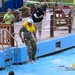 Just keep swimming; Reservists train on water survival