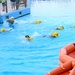 Just keep swimming; Reservists train on water survival