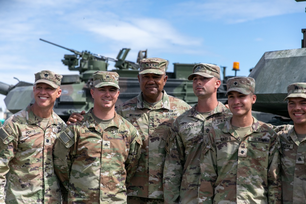 German President visits 7th Army Training Command alongside U.S. Ambassador to Germany