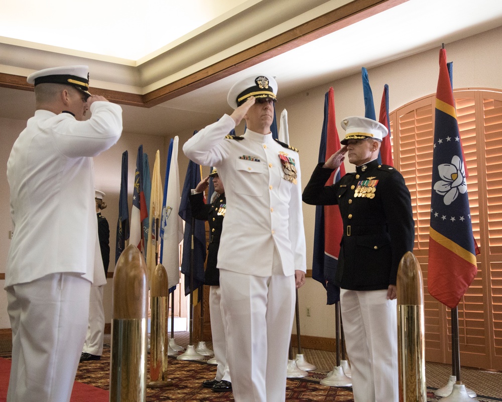 U.S. Navy Cmdr. Gareth Montgomery's Retirement Ceremony