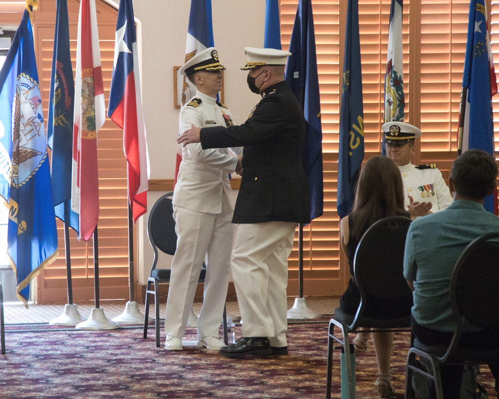 U.S. Navy Cmdr. Gareth Montgomery's Retirement Ceremony