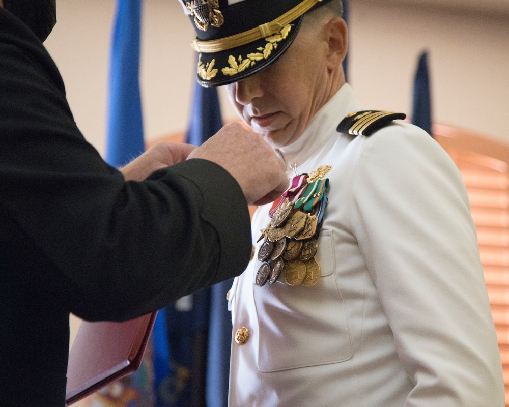 U.S. Navy Cmdr. Gareth Montgomery's Retirement Ceremony