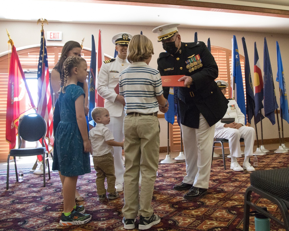 U.S. Navy Cmdr. Gareth Montgomery's Retirement Ceremony