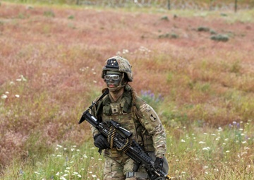 2-2 SBCT carries out Operation Lancer Scorch at Yakima Training Center, Wa.