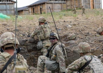 2-2 SBCT carries out Operation Lancer Scorch at Yakima Training Center, Wa.