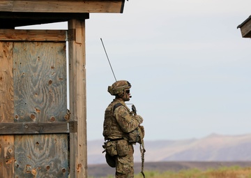 2-2 SBCT carries out Operation Lancer Scorch at Yakima Training Center, Wa.