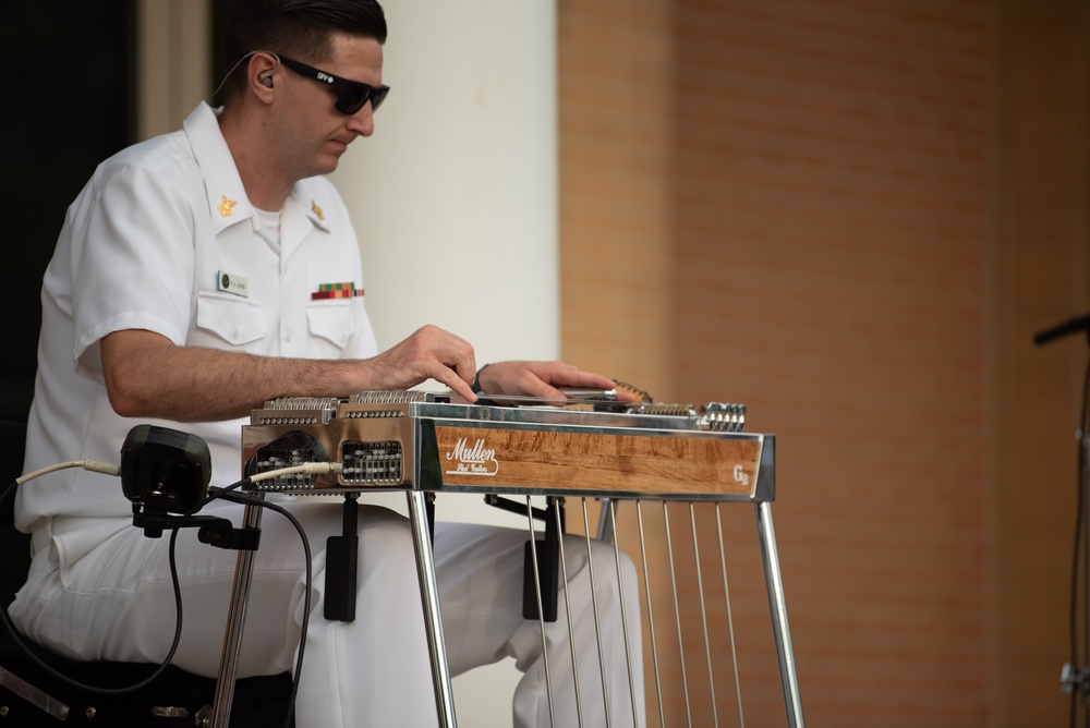 U.S. Navy Band Country Current Performs at La Plata Town Hall in La Plata, MD