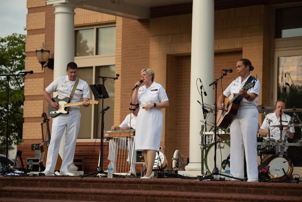 U.S. Navy Band Country Current Performs at La Plata Town Hall in La Plata, MD