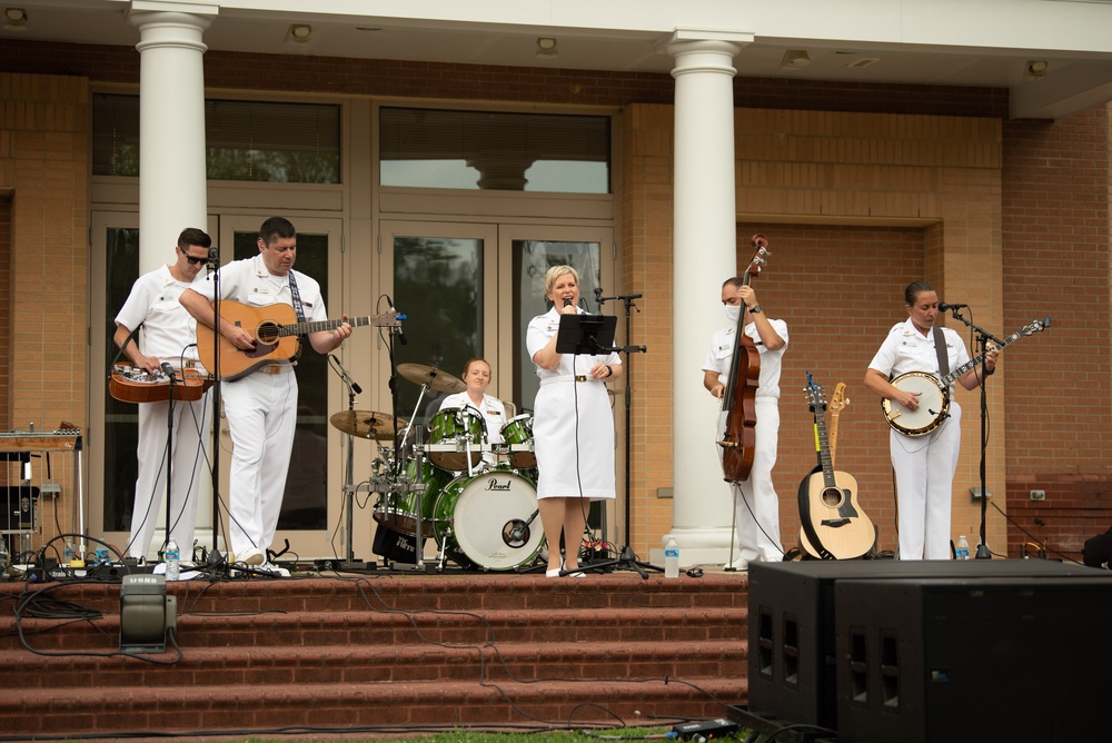 U.S. Navy Band Country Current Performs at La Plata Town Hall in La Plata, MD