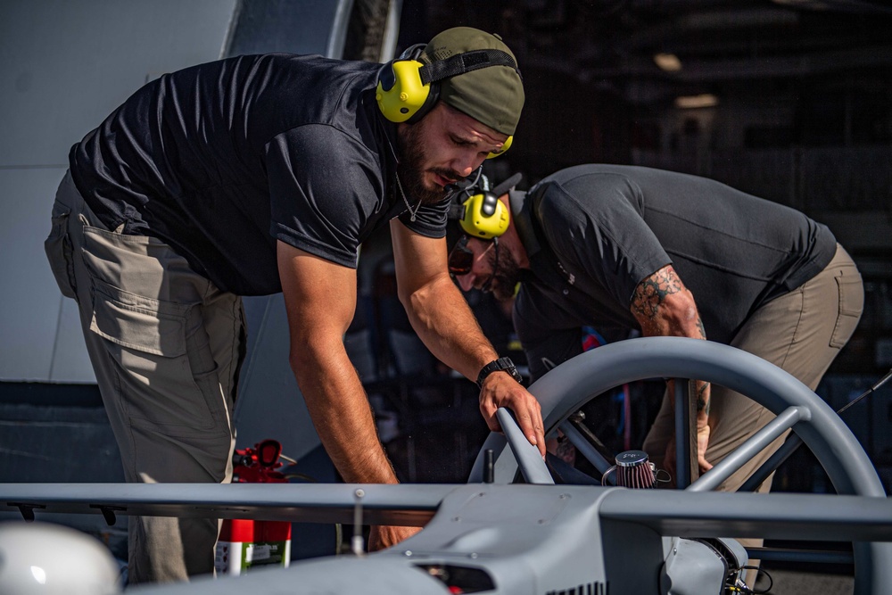 V-BAT is tested aboard USS Michael Monsoor during RIMPAC 2022