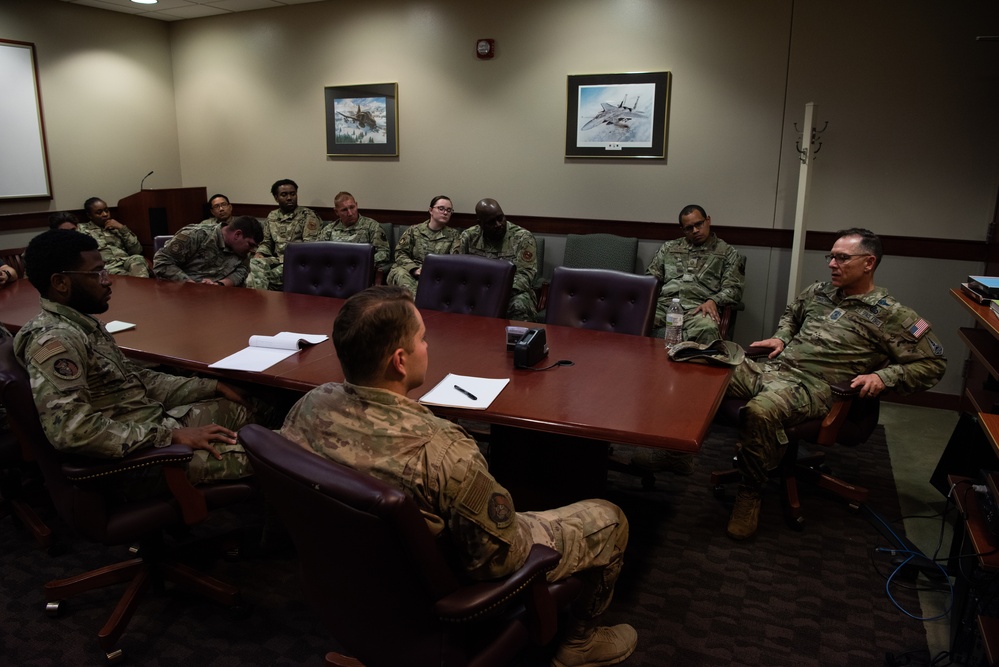 First Chief Master Sergeant of the Space Force visits Goodfellow AFB