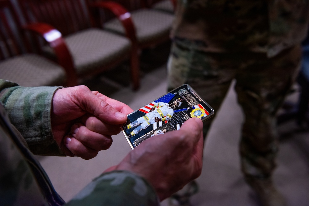 First Chief Master Sergeant of the Space Force visits Goodfellow AFB