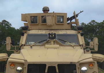 87th DSSB Conducts Mounted Gunnery Qualification