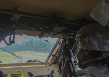 87th DSSB Conducts Mounted Gunnery Qualification