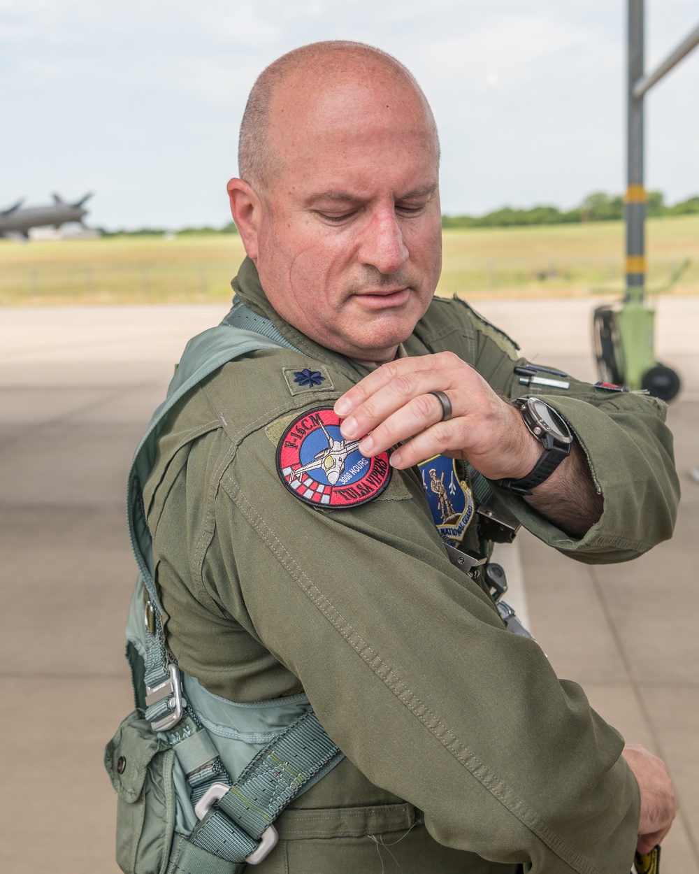 Lt. Col. Michael Scorsone reaches 3,000 hour milestone