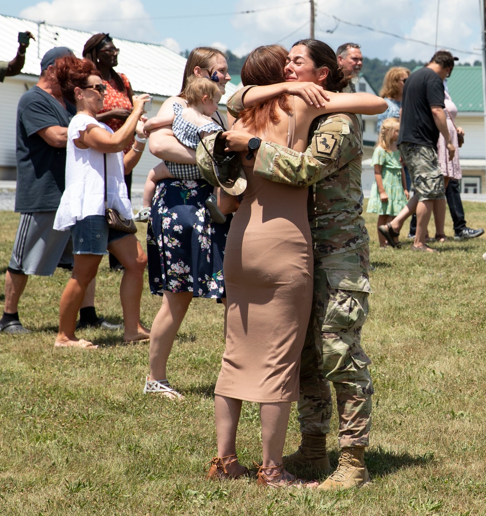 228th Engineer Company welcomed home