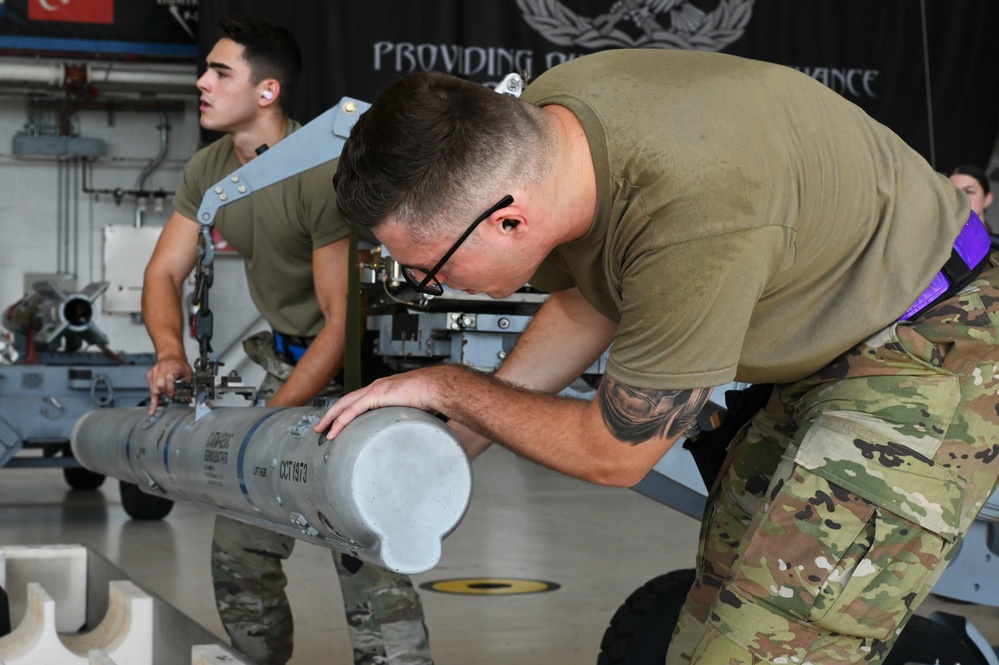 33rd Fighter Wing holds quarterly Weapons Load and DCC Competitions