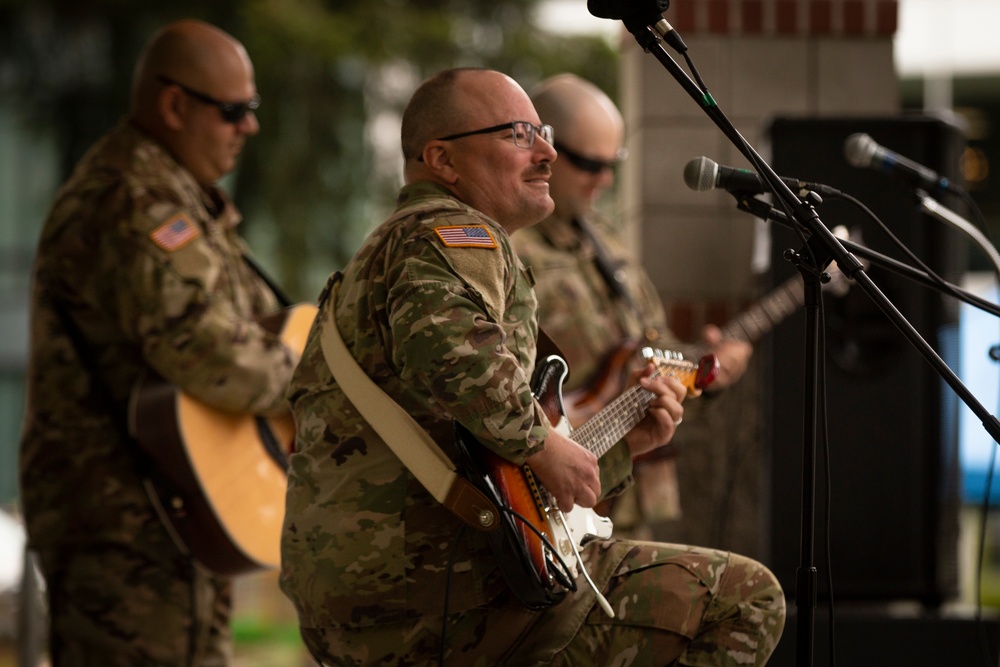 133rd Army Band tunes up at Lacey In Tune