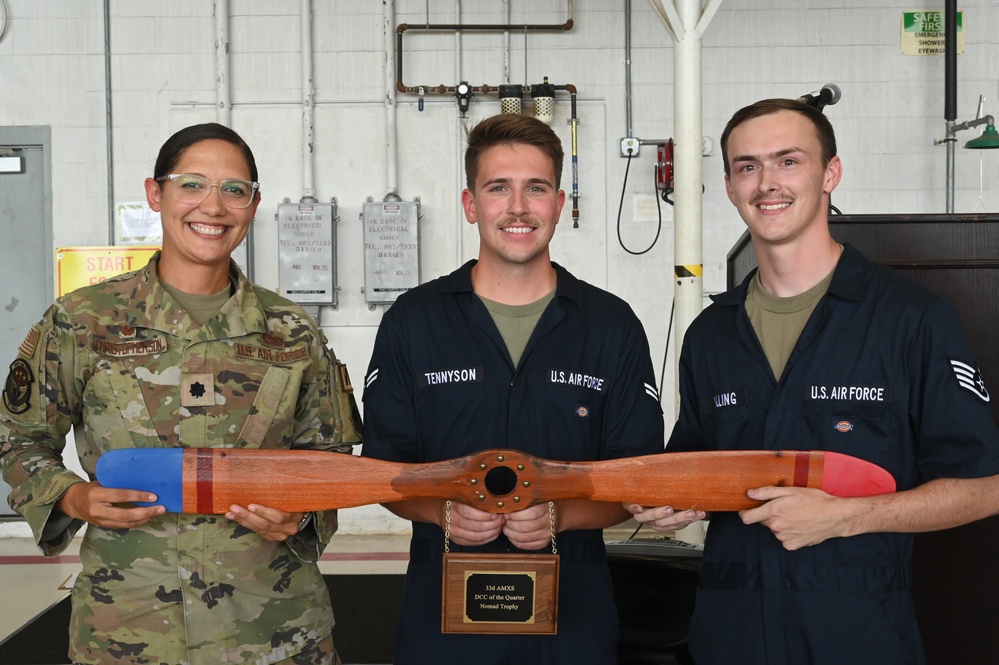 33rd Fighter Wing holds quarterly Weapons Load and DCC Competitions