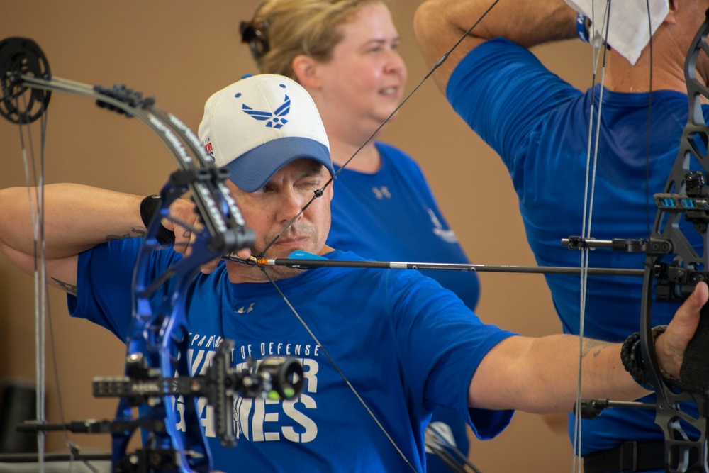 Warrior Games Archery Training